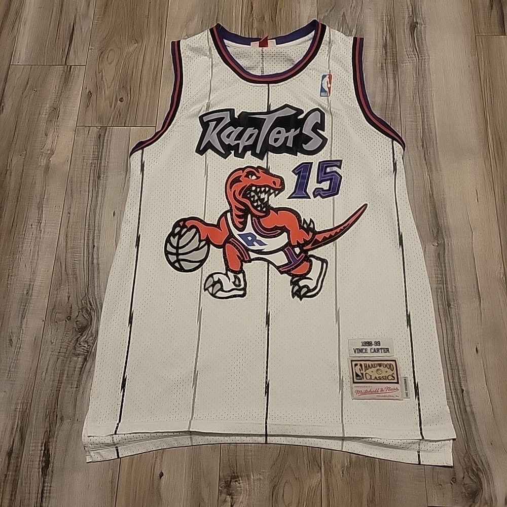 Vince Carter Toronto Raptors Mitchell & Ness 1998/1999 Authentic Jersey Swingman